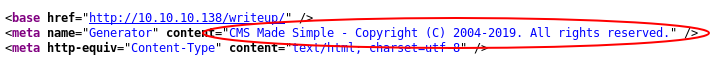HTML metadata