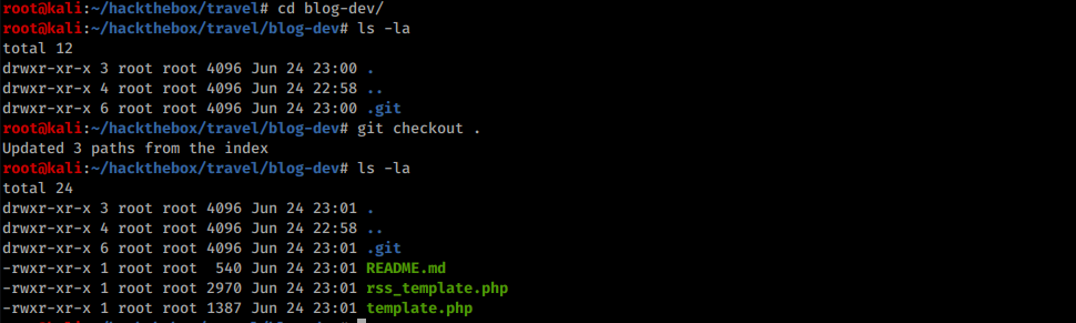 Repo content