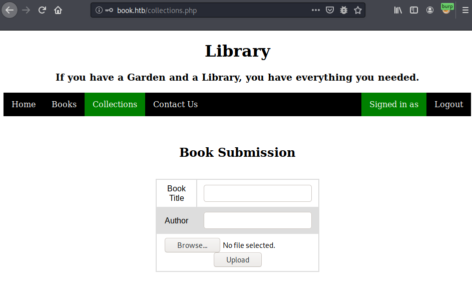 Add book form