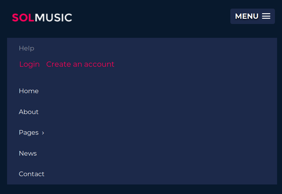 Music webapp